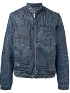 Walter Van Beirendonck Vintage Washed Denim Jacket, Men's, Size: Medium