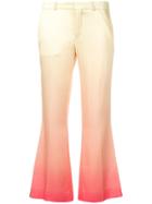 Each X Other Rainbow Kick Flare Trousers - Yellow