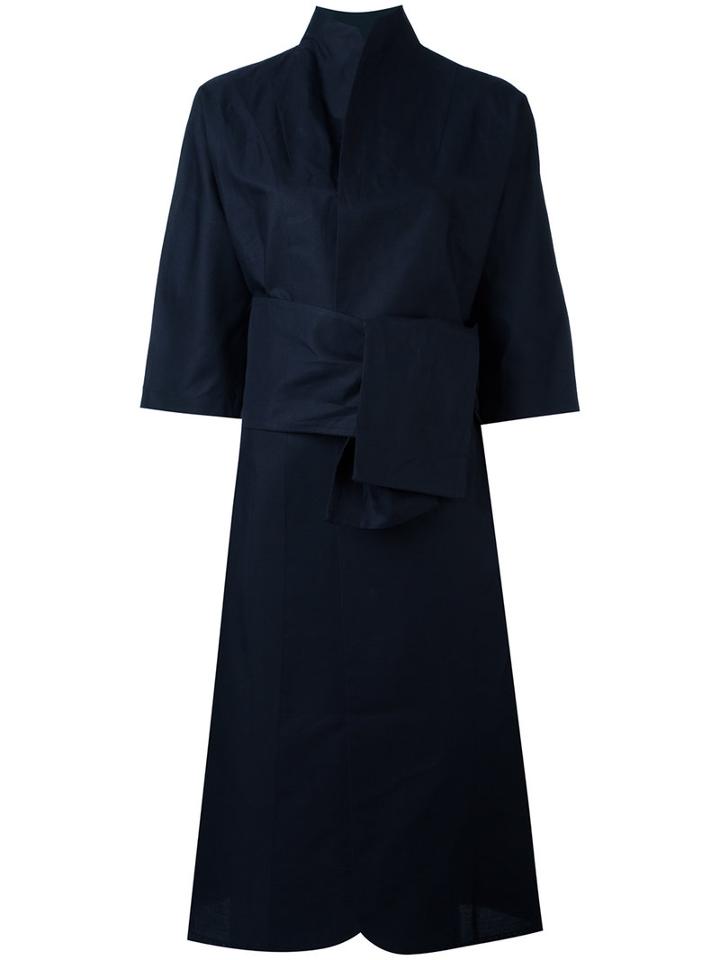 Daniela Gregis Kimono Coat, Women's, Size: 2, Blue, Cotton