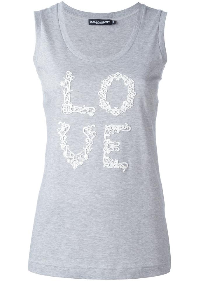 Dolce & Gabbana 'love' Tank Top