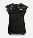Christopher Kane All Over Love Heart Lace Top