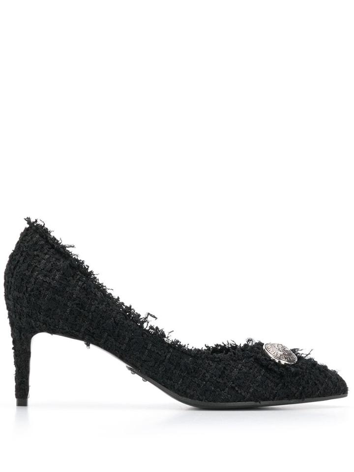 Balmain Julie Tweed Pumps - Black