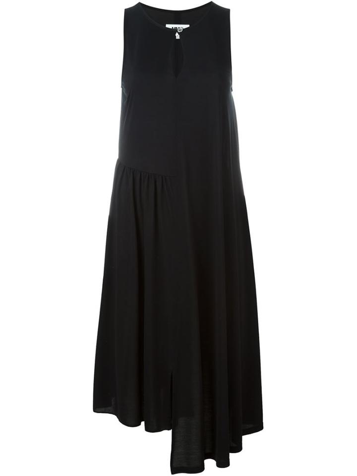 Mm6 Maison Margiela Asymmetric Hem Flared Dress