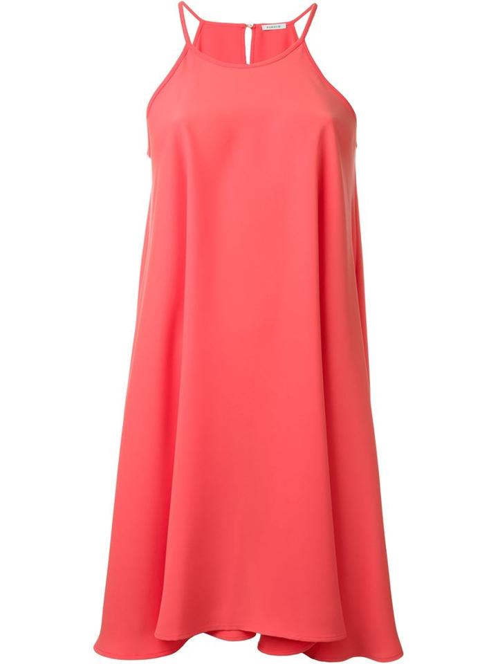 P.a.r.o.s.h. Loose Mini Dress, Women's, Pink/purple, Polyester