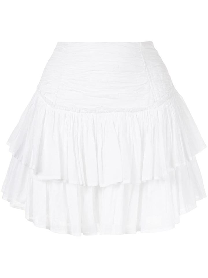 Aje Charlie Mini Skirt - White