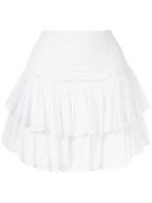 Aje Charlie Mini Skirt - White
