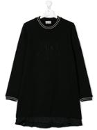 Moncler Kids Teen Logo Knitted Dress - Black