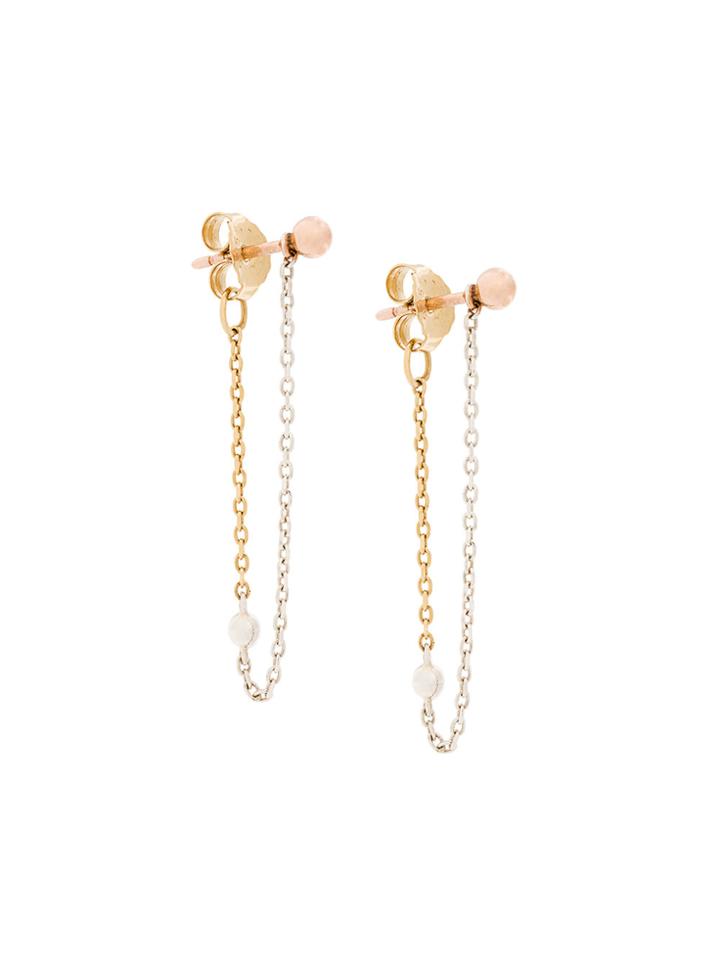 Astley Clarke Piet Chain Earring - Metallic