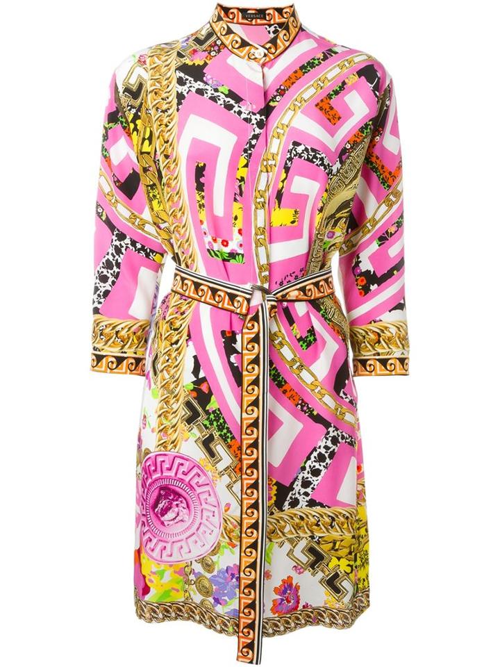 Versace 'psychedelic Medusa' Dress