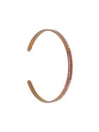 Eye M By Ileana Makri Thin Cuff - Pink