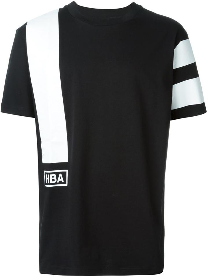 Hood By Air Printed Stripe T-shirt