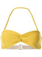 Muller Of Yoshiokubo Rib Bra Top - Yellow
