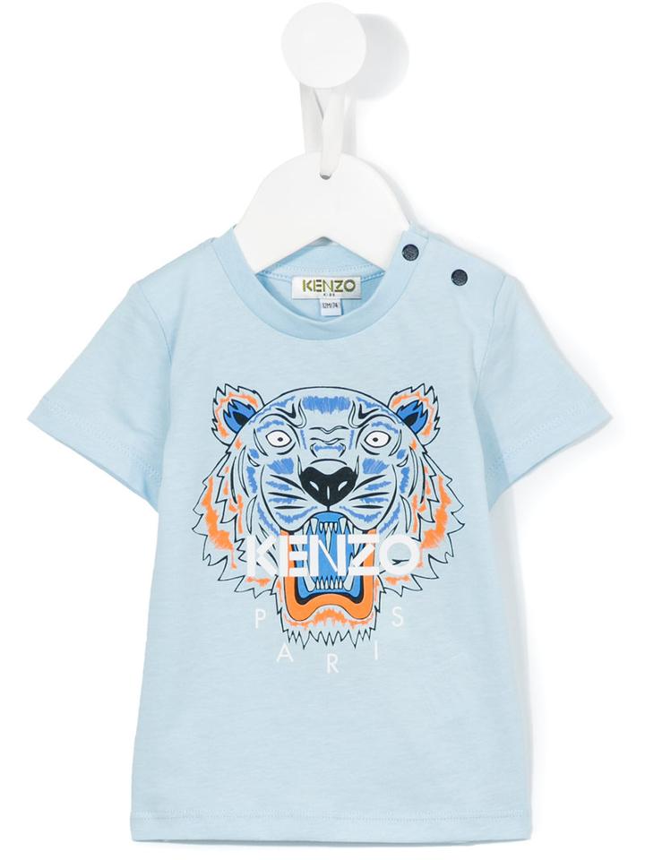 Kenzo Kids Tiger T-shirt, Toddler Boy's, Size: 18 Mth, Blue