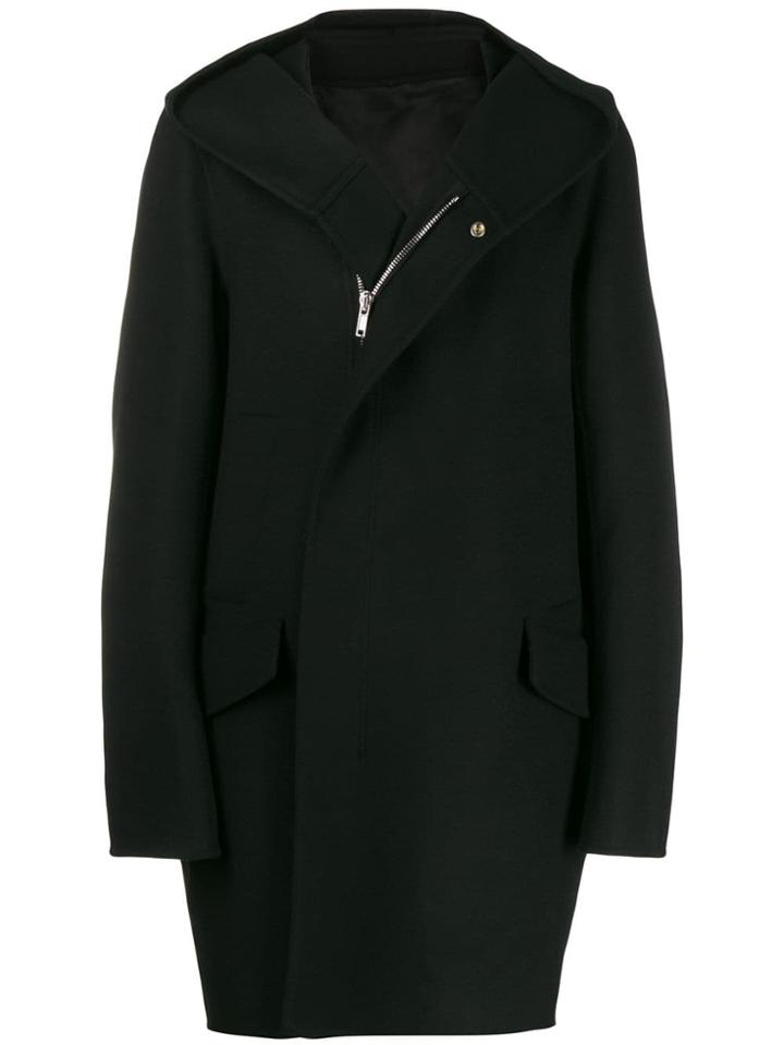Rick Owens Lab Slab Coat - Black