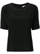 Peserico Loose Fit Blouse - Black