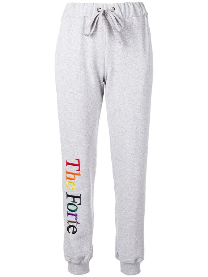 Forte Dei Marmi Couture 'the Forte' Track Pants - Grey