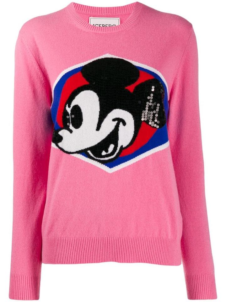 Iceberg Mickey Knit Jumper - Pink