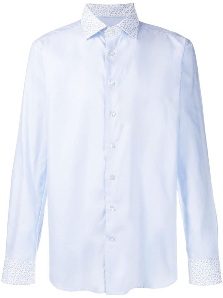 Etro Paisley Collar Shirt - Blue