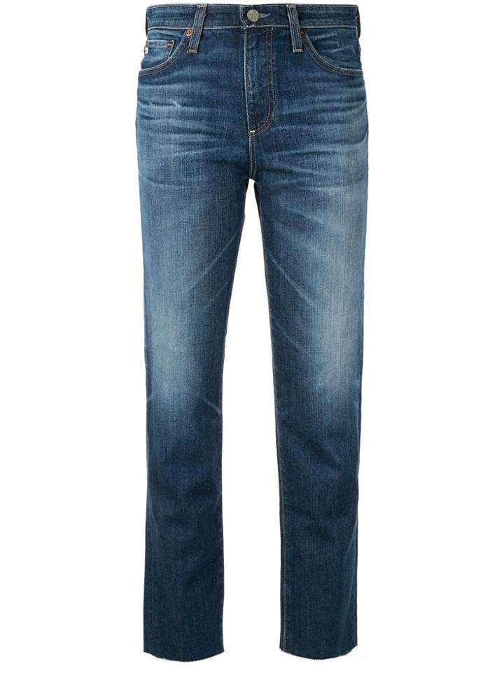 Ag Jeans Isabelle Straight-leg Jeans - Blue