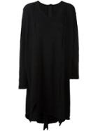 Rundholz Black Label Longsleeved Shift Dress, Women's, Virgin Wool