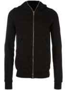 Rick Owens Drkshdw Classic Zipped Hoodie, Men's, Size: Small, Black, Cotton