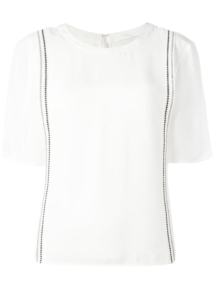 3.1 Phillip Lim Embroidered Top - White