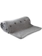 The Elder Statesman Cashmere Itsa Pillow Blanket - Grey