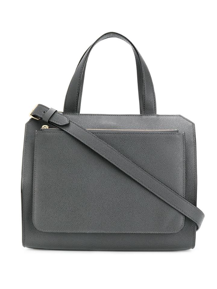 Valextra Passepartout Tote - Grey