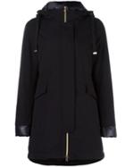 Herno Padded Coat, Women's, Size: 40, Black, Cotton/polyester/polyamide/feather
