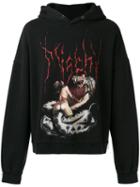Misbhv - Printed Hoodie - Men - Cotton/polyamide - M, Black, Cotton/polyamide
