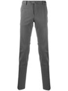 Pt01 Skinny Twill Trousers - Grey