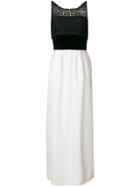 Jacques Heim Vintage Contrast Flared Midi Dress - Black