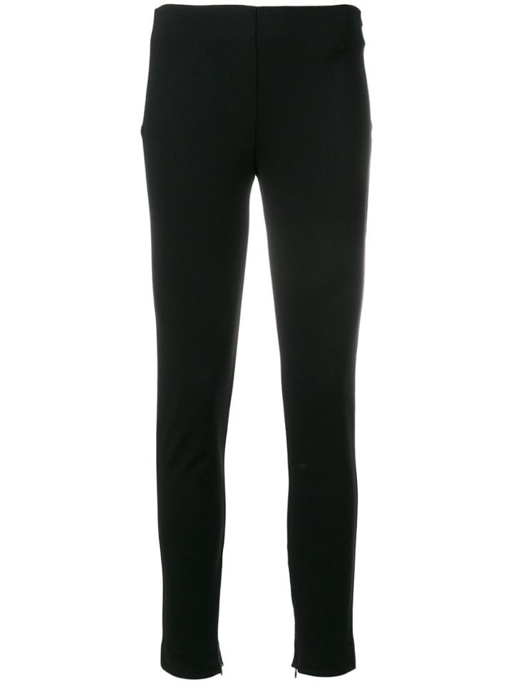 Blugirl Skinny Ankle-zip Trousers - Black