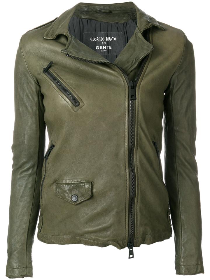 Giorgio Brato Zipped Jacket - Green