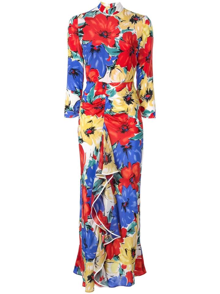 Rixo London Floral Print Dress - Multicolour