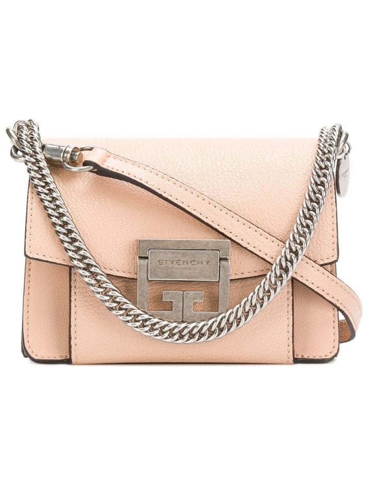 Givenchy Nano Gv3 Shoulder Bag - Neutrals