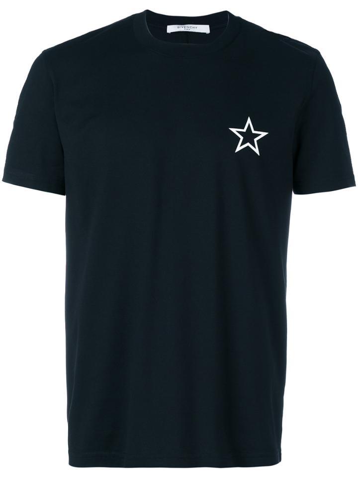 Givenchy Star Print T-shirt - Black
