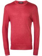 Neil Barrett Round Neck Jumper - Red