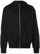 Lost & Found Rooms - Oversized Hooded Zip-sweatshirt - Men - Cotton/spandex/elastane - S, Black, Cotton/spandex/elastane