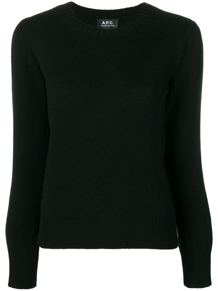 A.p.c. Slim-fit Pullover - Black