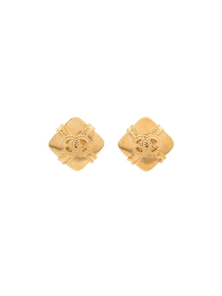 Chanel Pre-owned Clip-on Earrings - Gold