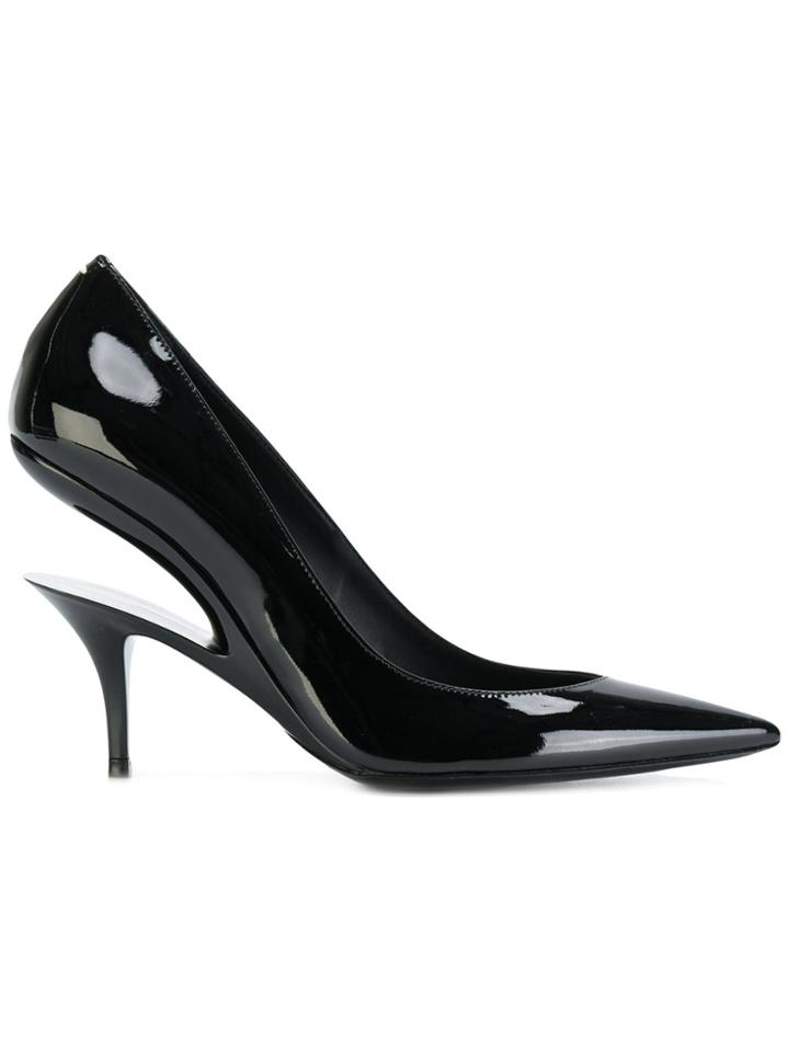 Maison Margiela Cut Out Heel Pumps - Black