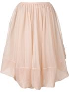 Jil Sander Layered Skirt - Pink