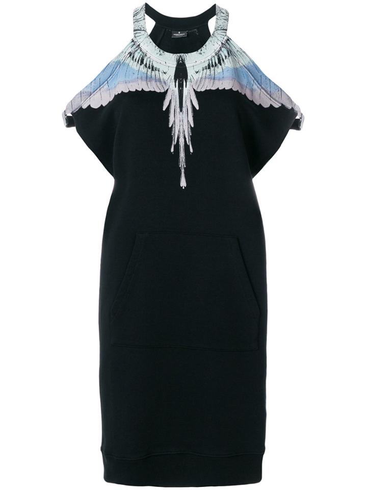 Marcelo Burlon County Of Milan Wing Dress - Black