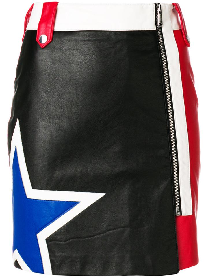 Tommy Hilfiger Star Biker Skirt - Black
