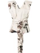 Vivienne Westwood Printed Wrap Blouse - Neutrals