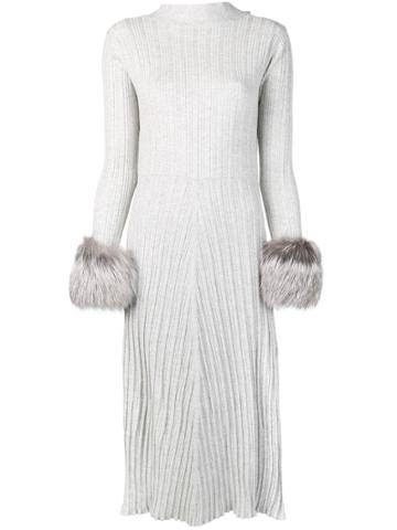Izaak Azanei Knitted Dress - Grey