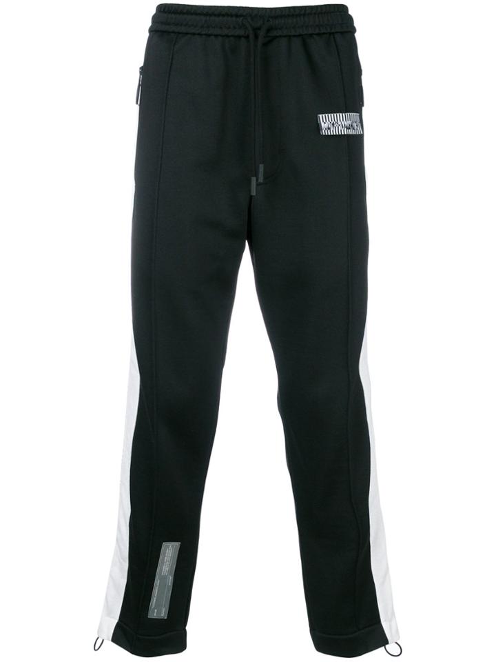 Off-white Slim-fit Track Pants - Black
