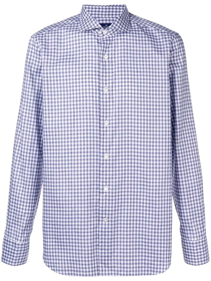 Alessandro Gherardi Check Shirt - Blue