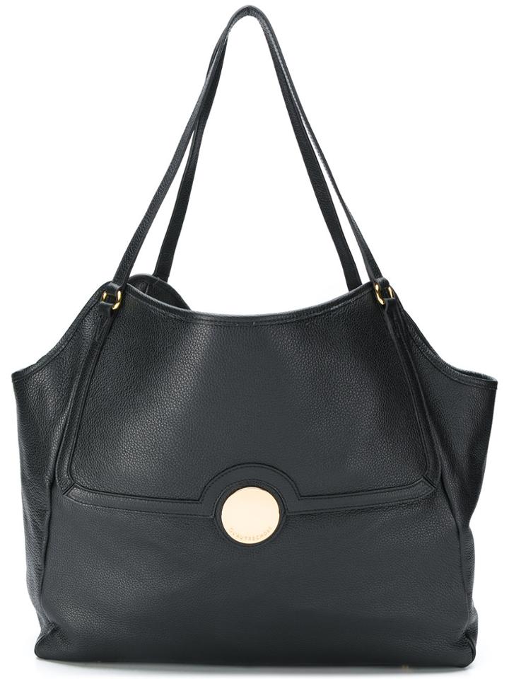 L'autre Chose Oversized Shoulder Bag - Black